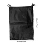 sac cordon noir polyestère tissu oxford pratique robuste multiusage serrer rangement organisation portable gọn/vnd
