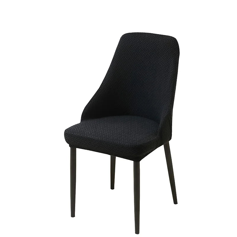 housse chaise moderne gris rayures élastique spandex polyester fauteuil mariagehôtel