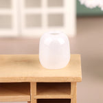 vases transparents modernes plastique noir bleu vert rose gris