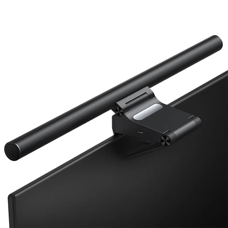 lampe led noir moderne clip interrupteur tactile sans ombre usb rechargeable
