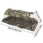 tente lit camouflage portable anti moustiques extérieure campement unisexe polyester moderne