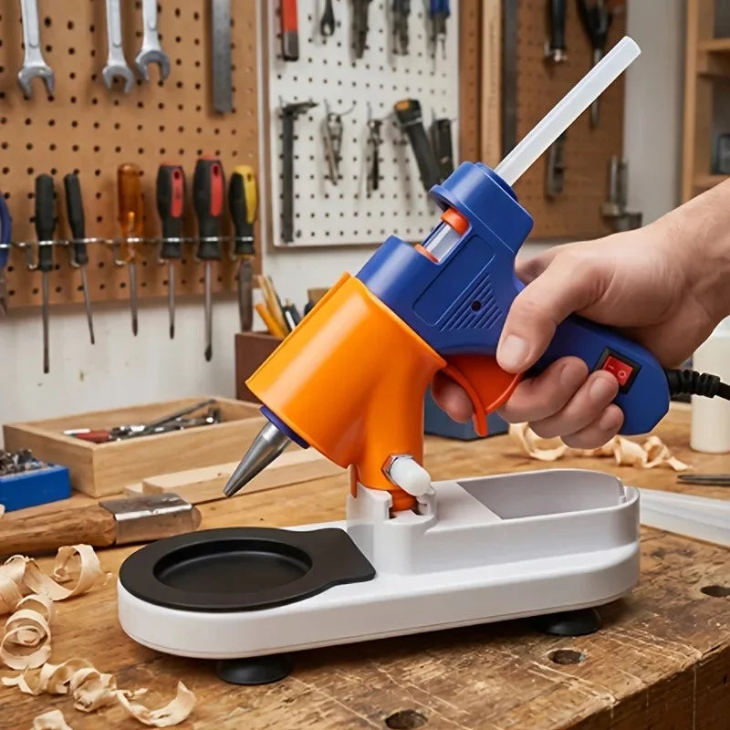 support pistolet colle chaude antigel orga câbles rangement outils utilitaires industriels