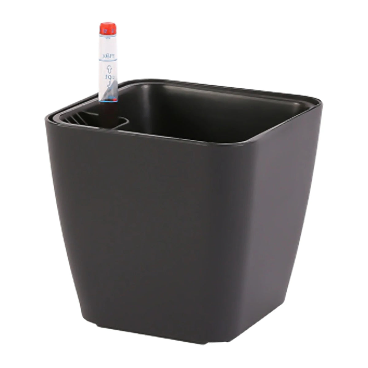 pots plante auto arrosage hydroponique blanc violet noir gris moderne