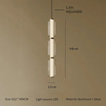 suspension pendentif verre blanc contemporain 6000k 90260v opaque moderne chambre salon