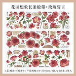 autocollants fleurs papillons texte vintage romantique bleu rose marron blanc pièces