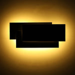 applique murale moderne led blanc noir éclairage quotidien minimaliste fixée mur