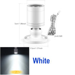 projecteur led blanc noir moderne minimaliste interface dupont câble 2mètres flux lumineux 249 2000