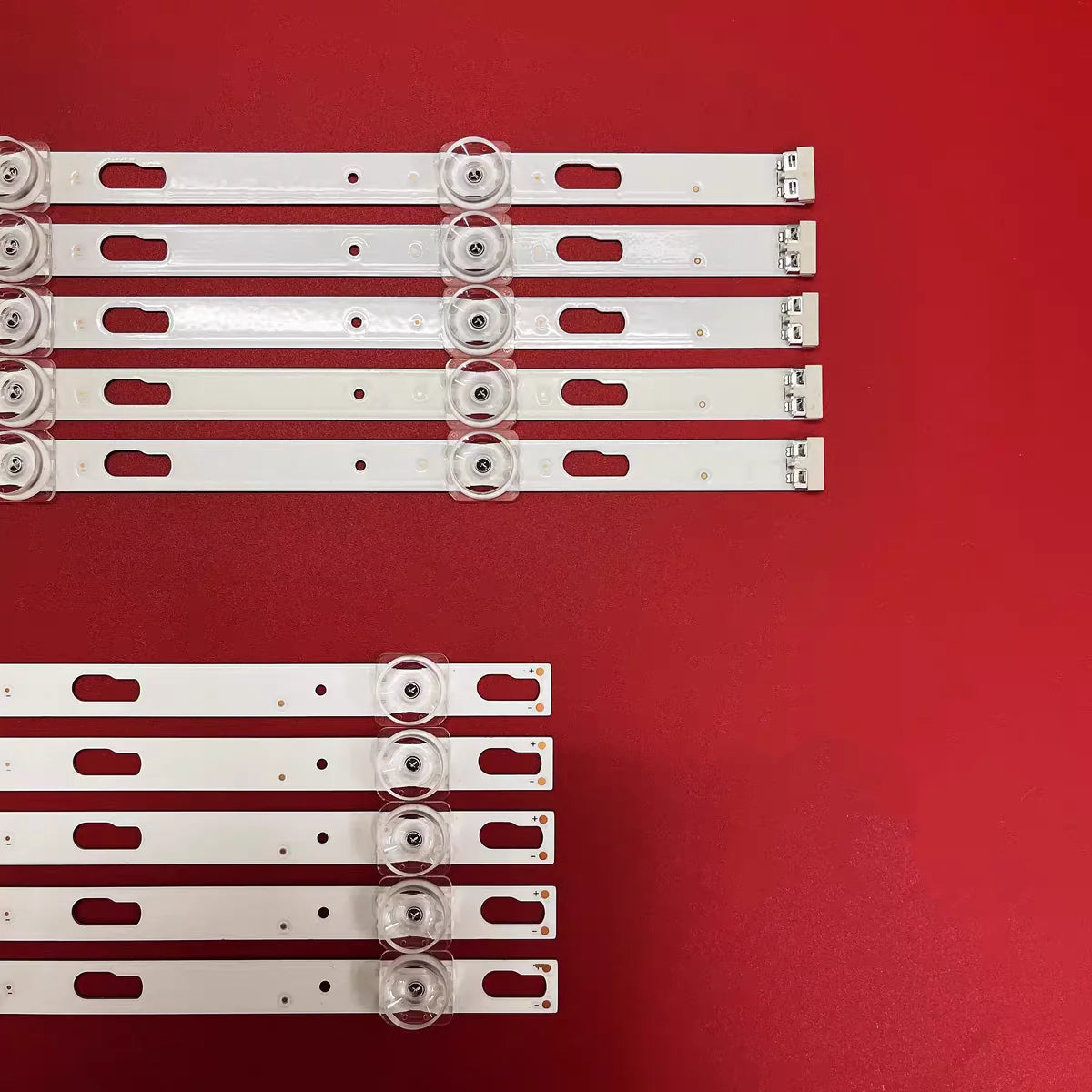 bandes rétroéclairage blanc modernes écran lcd clips transparents opaques lisses