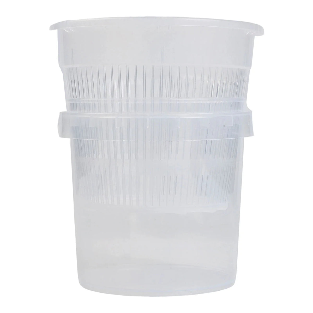 pots plante transparents plastique moderne grille drainage auto arrosage