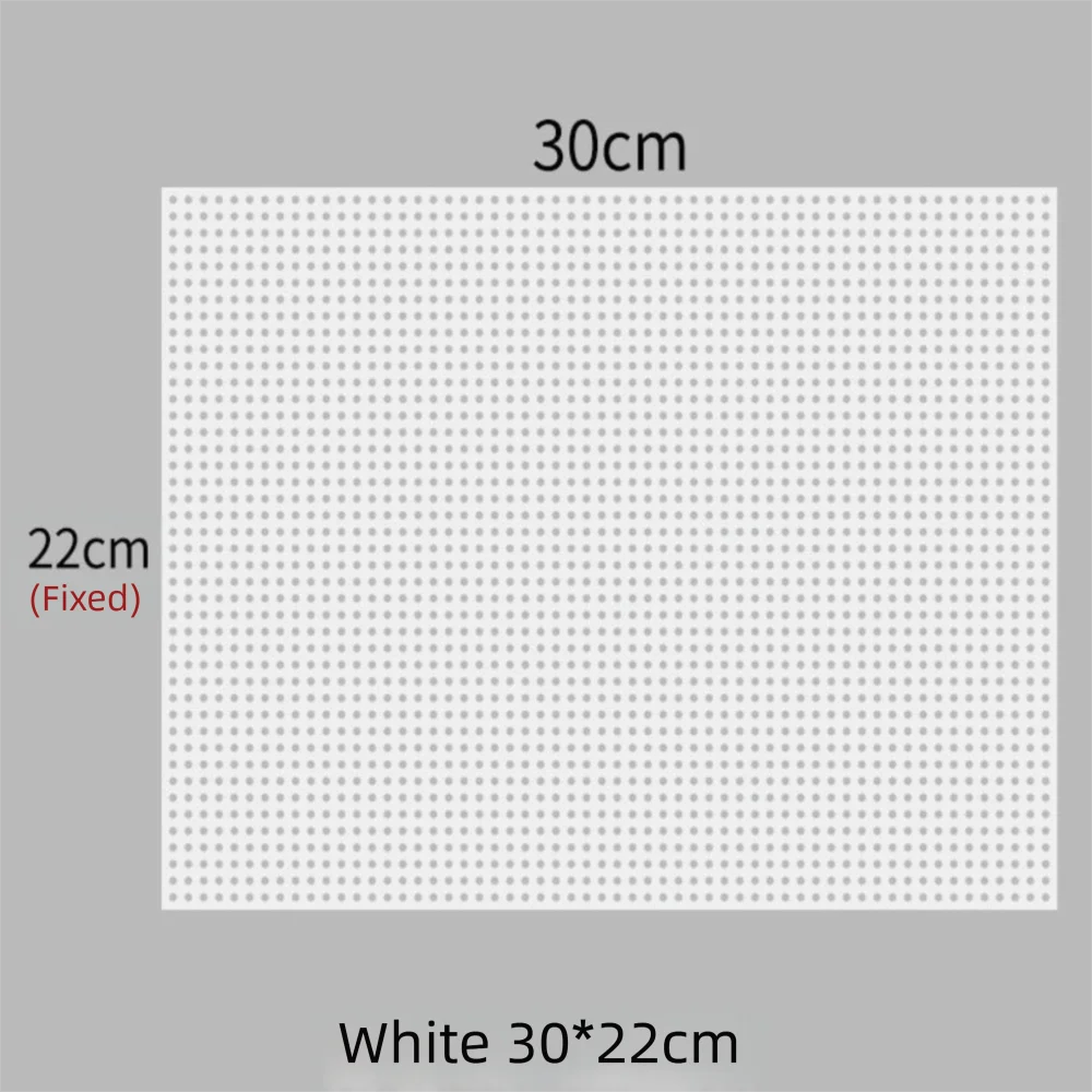 toile broder coton transparente imprimable broderie point croix dessin animé blanc grille points fixée