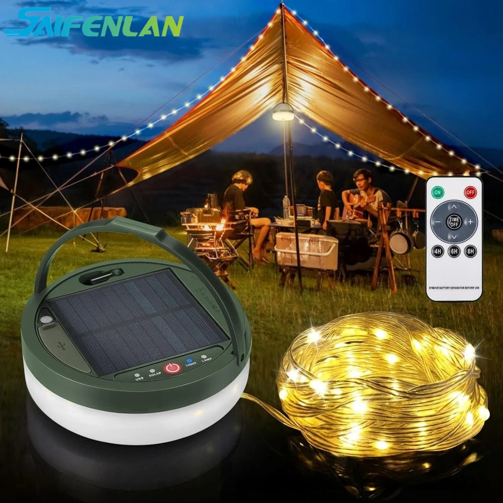lampe solaire guirlande lumineuse led portable ip65 vert blanc moderne pratiquemaxlength