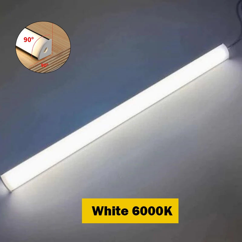 ruban led 30cm 40cm 50cm blanc 3000k 4000k 6000k clips moderne