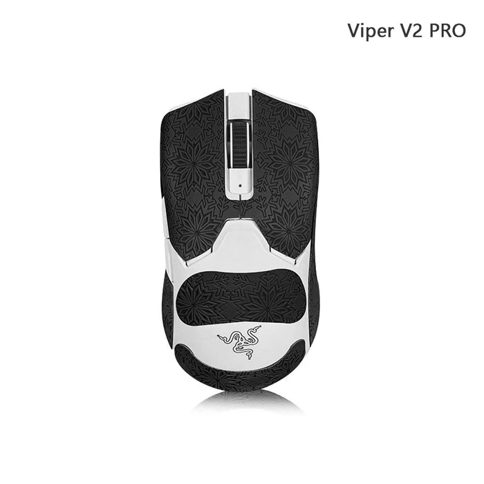 souris jeu filaire moderne motif géométrique noir rose bleu clair caoutchouc antidérapant