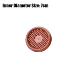supports pot moderne rayures marron différents diamètres 7cm 9.5cm 12cm 15.5cm durable plantation fleurs