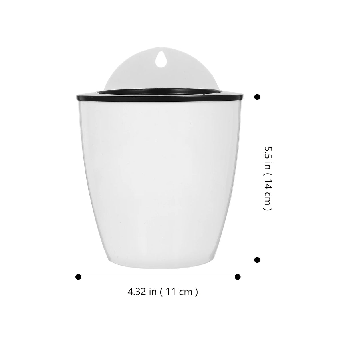 pots plante autoarrosage mur blanc noir adhésif vertical suspendus succulentes herbes moderneintérieurextérieur