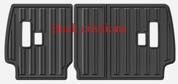 tapis sol coffre noir rayures horizontales antidérapants toyota land cruiser prado modernes