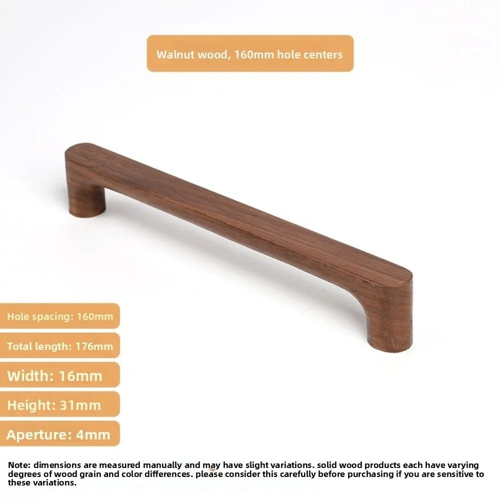 poignées meuble bois naturel brun minimaliste nordique grain arrondi éco designintérieur