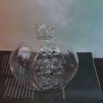 vase verre rouge grenade moderne arrondi gravures intérieur fleurs séchées table decoration