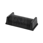conteneur rangement bobine plastique noir ondulé surface intérieure industrielle utilitaire sd antistatique