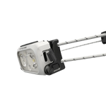 lampe frontale led rechargeable blanc noir cordon ajustable mode outdoor camping trail running