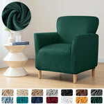 fauteuil moderne velours gris jaune beige turquois lavable salon chambre printemps été