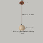 suspension lumineuse moderne pierre naturelle blanc brun lustre salon cuisine chambre minimaliste