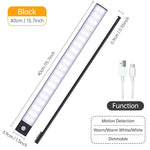 lampe led veilleuse adhésive rechargeable blanc moderne rectangle tactile usburgence