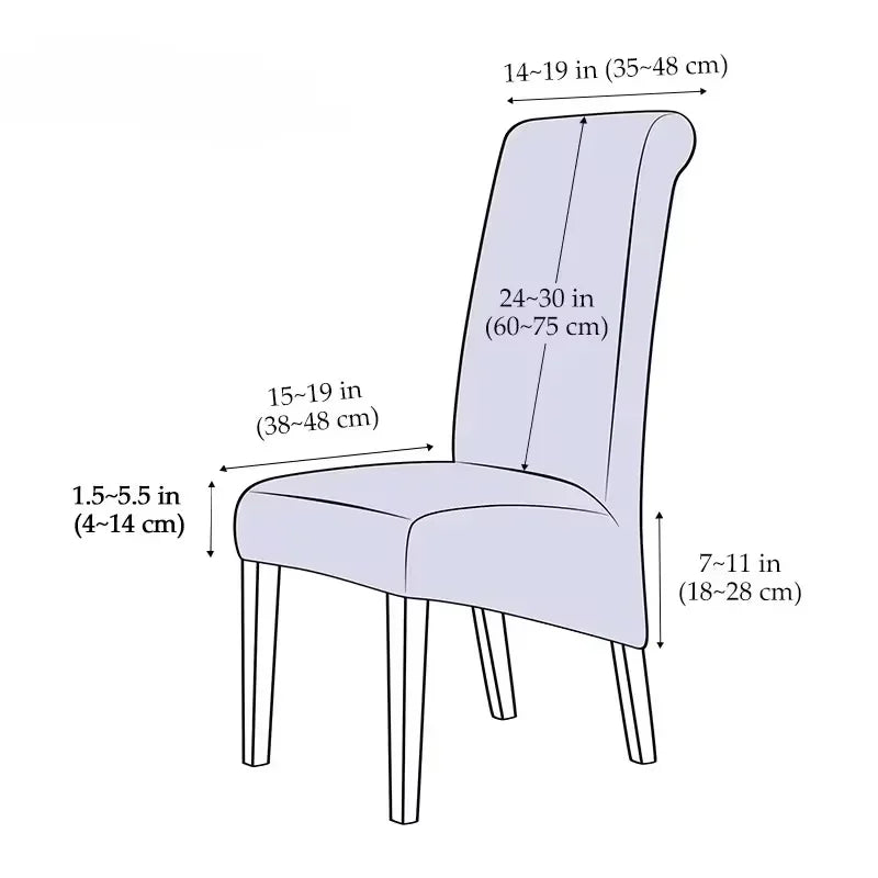 housse chaise banquet jacquard grise moderne fauteuil salle manger mariage