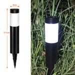 lampes solaires argentées éclairage extérieur moderne facile ip65 protection solaire