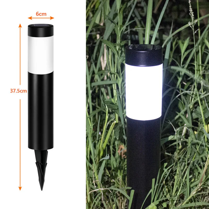 lampes solaires argentées éclairage extérieur moderne facile ip65 protection solaire