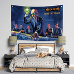 tapisserie murale décorative illustration artistique tissu polyester grande affiche chambre salon moderne suspendue
