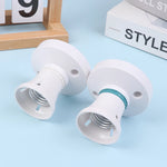 socle ampoule blanc moderne résistant chaleur maison led