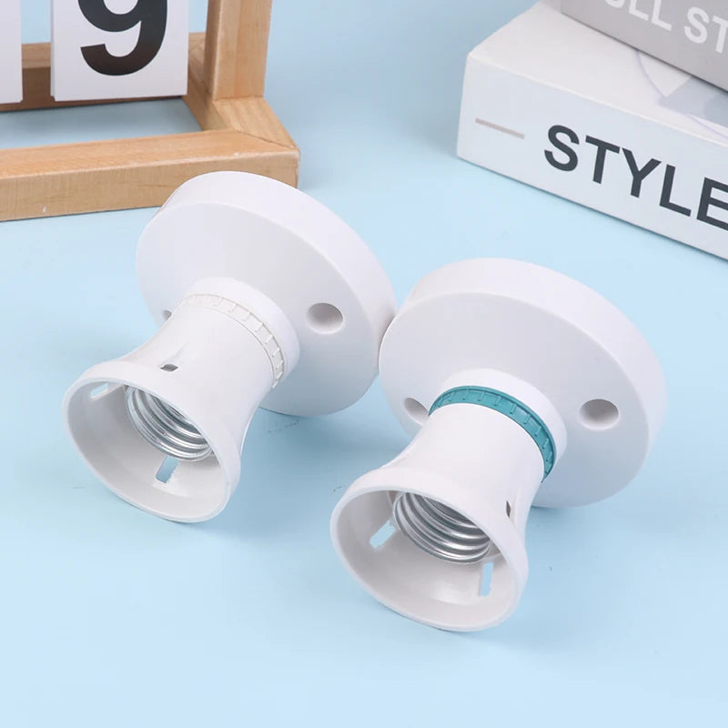 socle ampoule blanc moderne résistant chaleur maison led