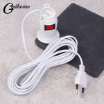 câble électrique blanc moderne prise interrupteur cordon alimentation lampe led suspension fixe