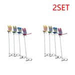 clips dragonfly multicolores imitation insectes decoratifs exterieur clips decoratifs jardin artificiels realistes