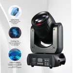 projecteur led mobile 150w noir moderne effet scène dji dmx disco club