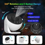 projecteur ciel étoilé nébuleuses galaxies led veilleuse chambre enfant adulte disco