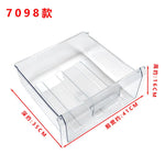 tiroir réfrigérateur transparent moderne pratique taille 24.5cm 19.5cm 37.5cm