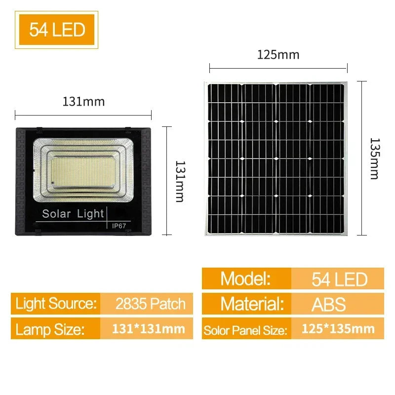 projecteur solaire led moderne ip67 télécommande fixations noir blancextérieur rechargeable autonomephotosensoriel