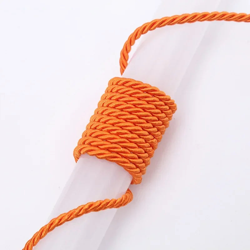 corde torsadée polyester 5mm décoration artisanale textile maison bricolage moderne