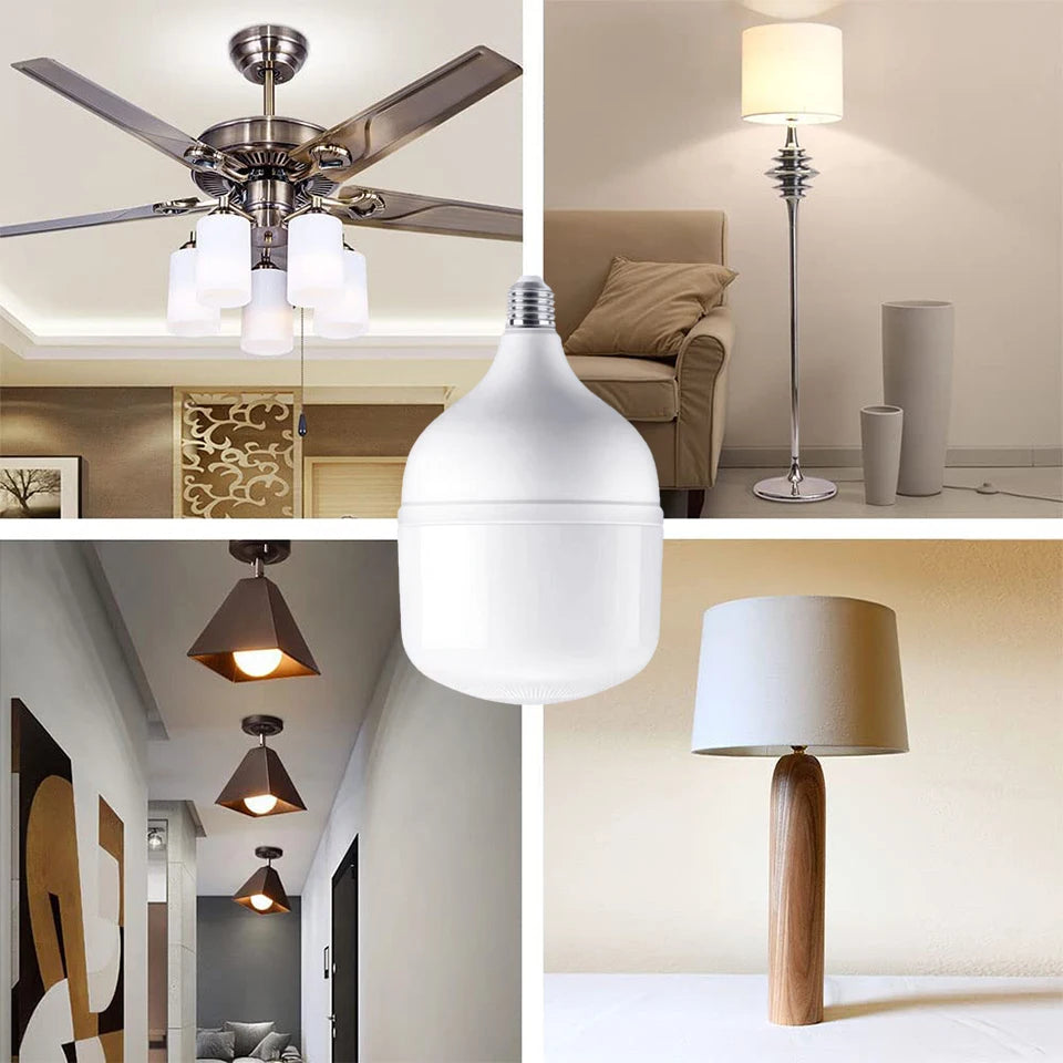 ampoule led e27 2700k 6500k blanc mat moderne 50000h 10w 15w 20w 30w 40w