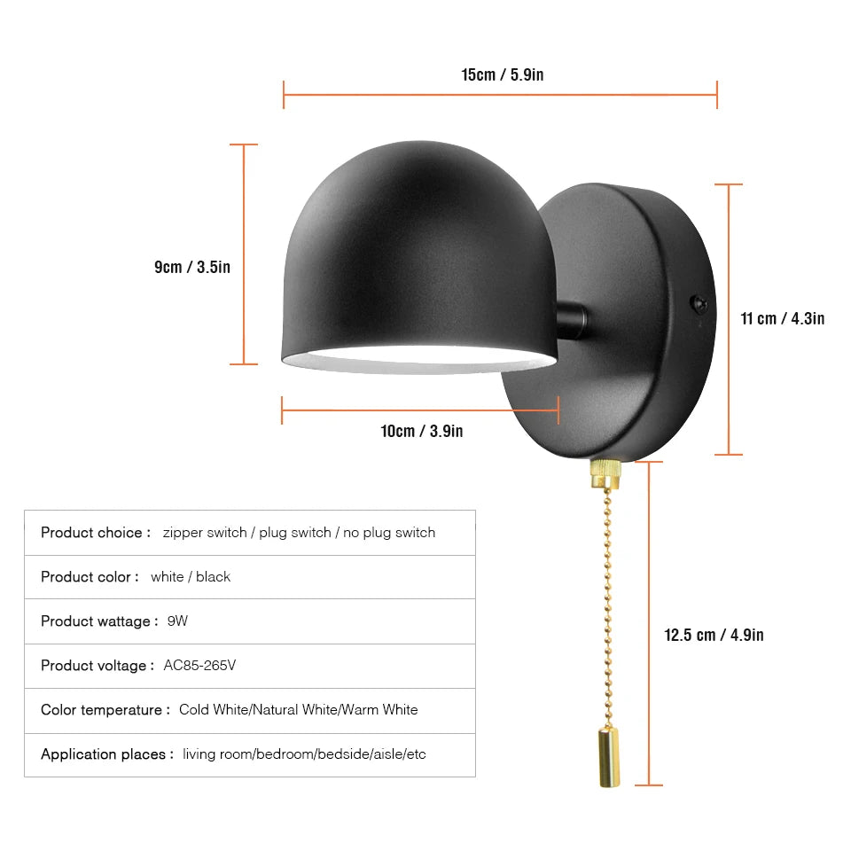 Comparaison des températures de couleur blanc chaud et blanc froid pour l'applique LED