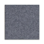 tapis solide polyester adhésif gris foncé moderne 40x40cm maison chambre sans bpa pvc