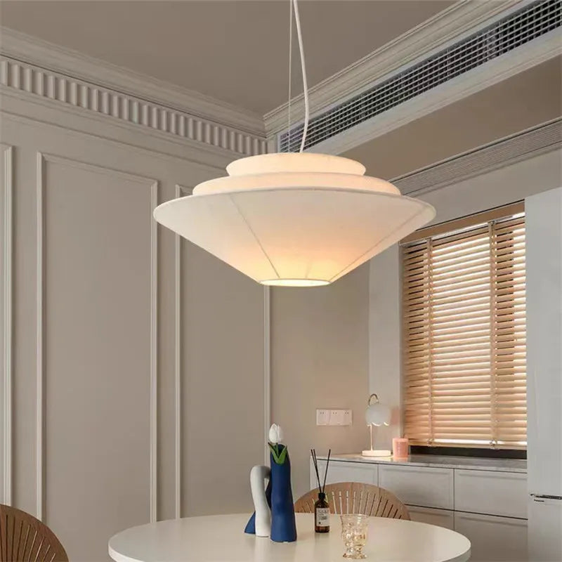 lampe suspendue moderne blanc pince lampe chambre salon étude flux lumineux 2000 82000 métal