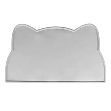 tapis silicone anti déversement chat chien moderne bols animaux transparents grande taille