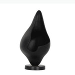 support bijoux moderne blanc noir texture grained décoration contemporain matériaux organiques fixations invisibles base
