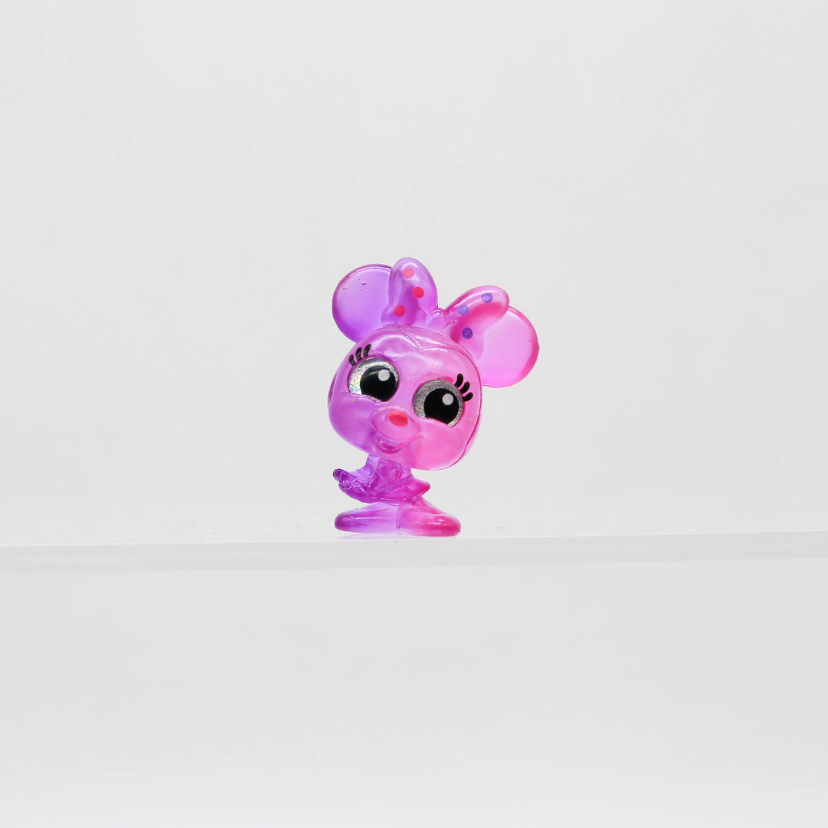 figurines animales transparentes couleur cartoon collectionnable occasionnellement défauts variées dimensions echangibles