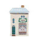 pots épices céramique motifs floraux géométriques couleurs vives blanc bleu vert orange rose violet