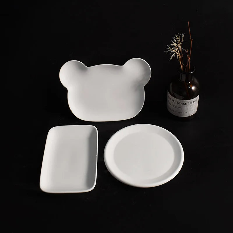 moules silicone forme ours rectangle cercle fruits décorations bricolage artisanal blanc moderne ludique