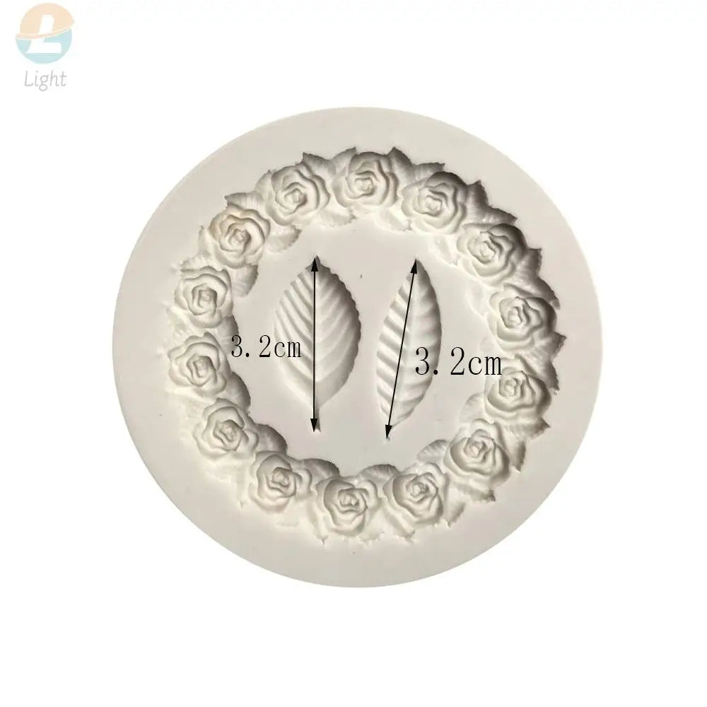 moule silicone gâteau mariage roses feuilles saint valentin chocolat bricolage